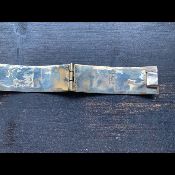 VINTAGE MEXICO STERLING SILVER BRACELET - Picture 15 of 16